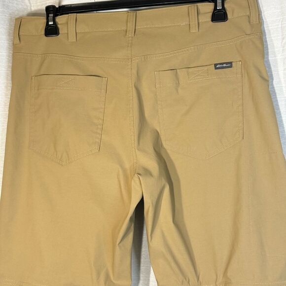 Eddie Bauer 40 x34  Tan Cargo Pants Convertible Outdoor - Picture 5 of 9
